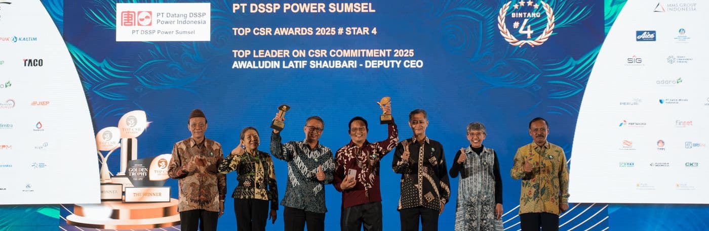 PT Dian Swastatika Sentosa Tbk Receives TOP CSR Awards 2025 for Its Strong Commitment to Sustainability and Social Responsibility